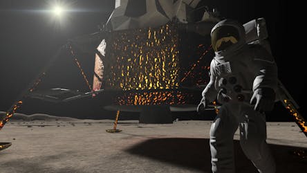 Experiência de realidade virtual Apollo 11